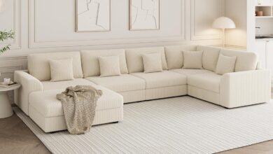 Our Honest Take on the 146″ Modular U-Shaped Sleeper Sofa