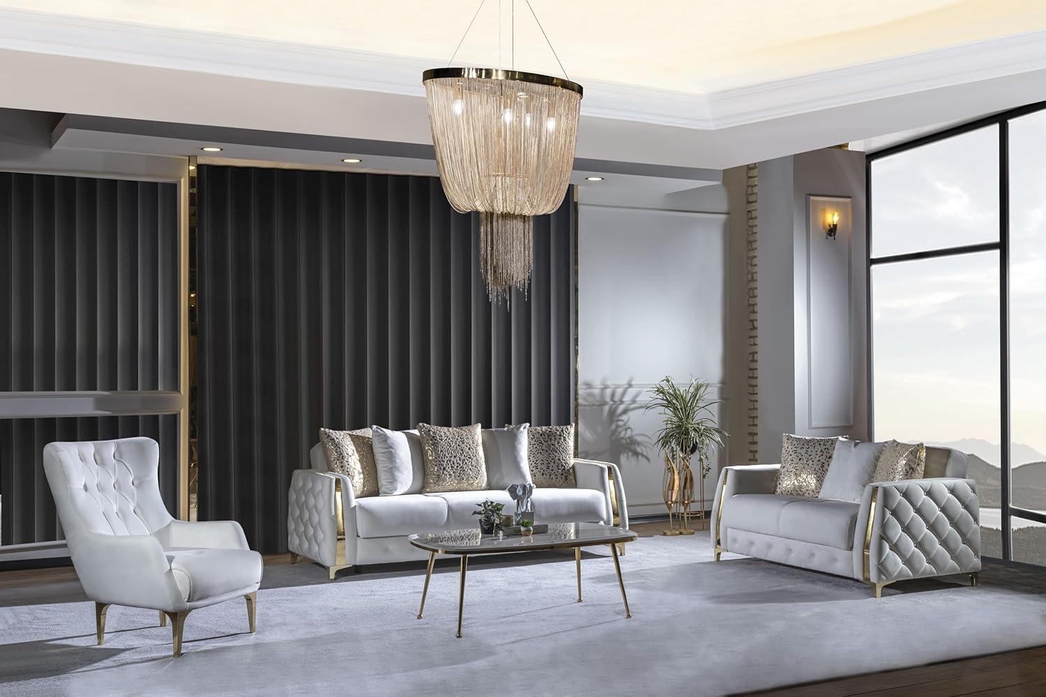 Our Honest Take on the Generic 3Pc Off White Living Room Set