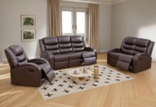 Our Honest Take on the Caberryne Leather Recliner Sofa Set