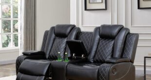 Why We Love Our Power Reclining Leather Loveseat with USB Ports