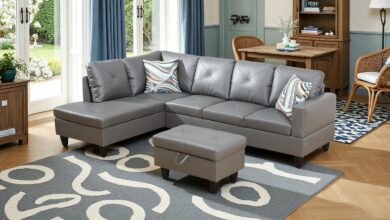 Our Take on the Stylish and Comfortable L-Shaped Dark Grey Couch