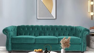 Our Honest Take on the LEVNARY Velvet Chesterfield 3-Seater Sofa
