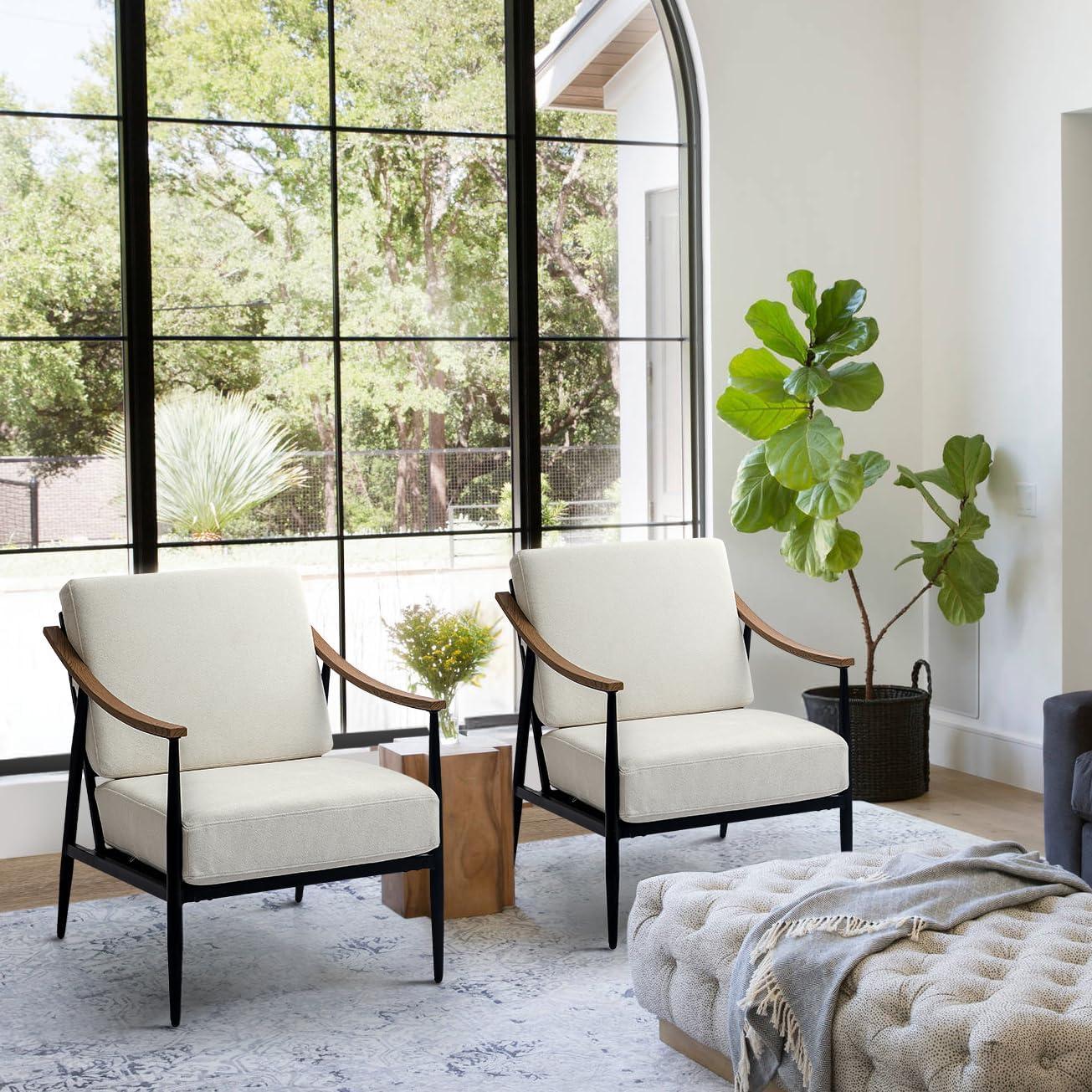 Our Take on Modern Cream Accent Chairs: Stylish Comfort Reviewed