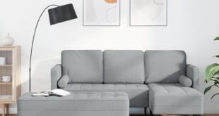 Our Take on the Modern Light Grey L-Shaped Sofa Set’s Comfort and Style