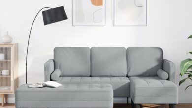 Our Take on the Modern Light Grey L-Shaped Sofa Set’s Comfort and Style