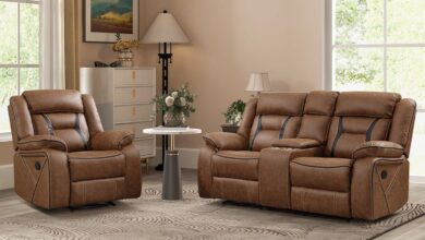 Our Thoughts on the EBELLO Manual Recliner Sofa Set: Comfort Meets Style