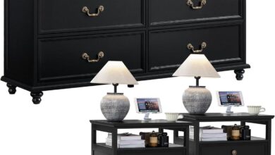 Our Honest Take: Farmhouse Furniture Set with Built-in Charging Station