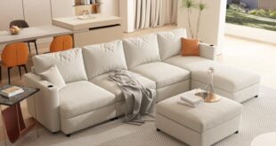 How We Transformed Our Space with the 6-Seat Modular Sofa