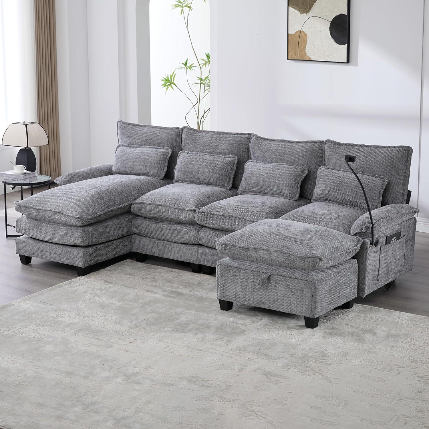 Our Experience with the Cloud Couch: Comfort, Style, and Storage
