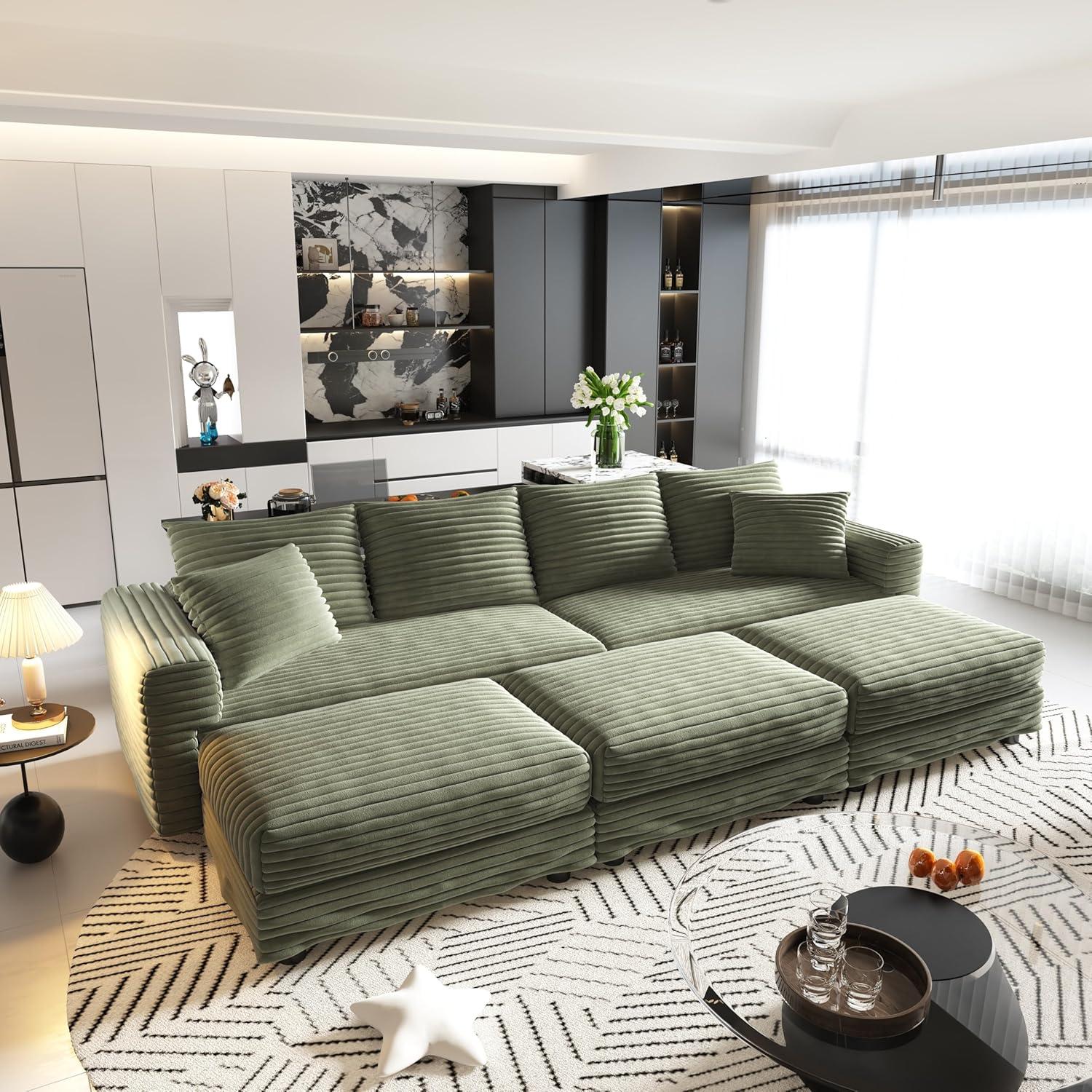 Our Take on the Plush 102″ Oversized Convertible Cloud Sofa