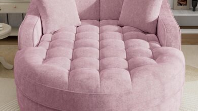 Our Honest Take: The Plush 55″ Curved Chenille Chaise Lounge