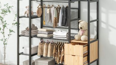 Maximizing Space with Our Sleek Open-Style Clothes Rack Review