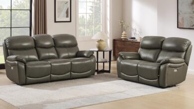 Our Honest Take on the THSUPER Leather Recliner Sofa Loveseat Set