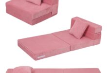 MeMoreCool Folding Sofa Bed Review: Cozy, Cute & Kid-Friendly Comfort