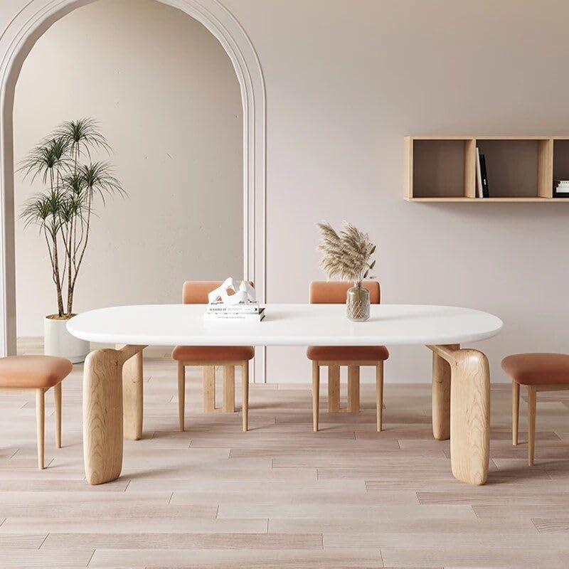 Why We Love Our ‍Elegant Oval Wood Dining Table's⁤ Modern Charm