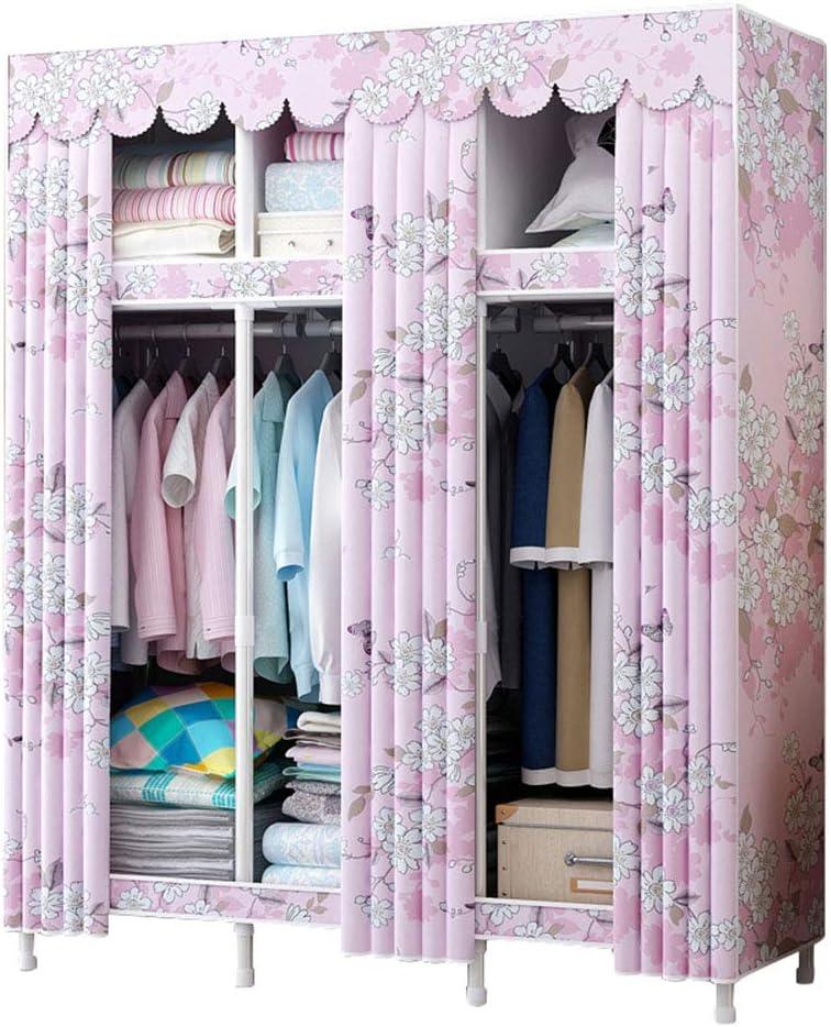 Our Honest Take on the Pink Portable wardrobe: Durable & spacious