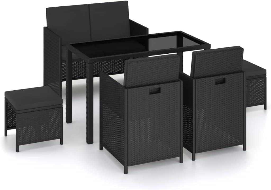 our Honest Take: Stylish ⁣& Comfy 6-piece Outdoor‌ Dining Set