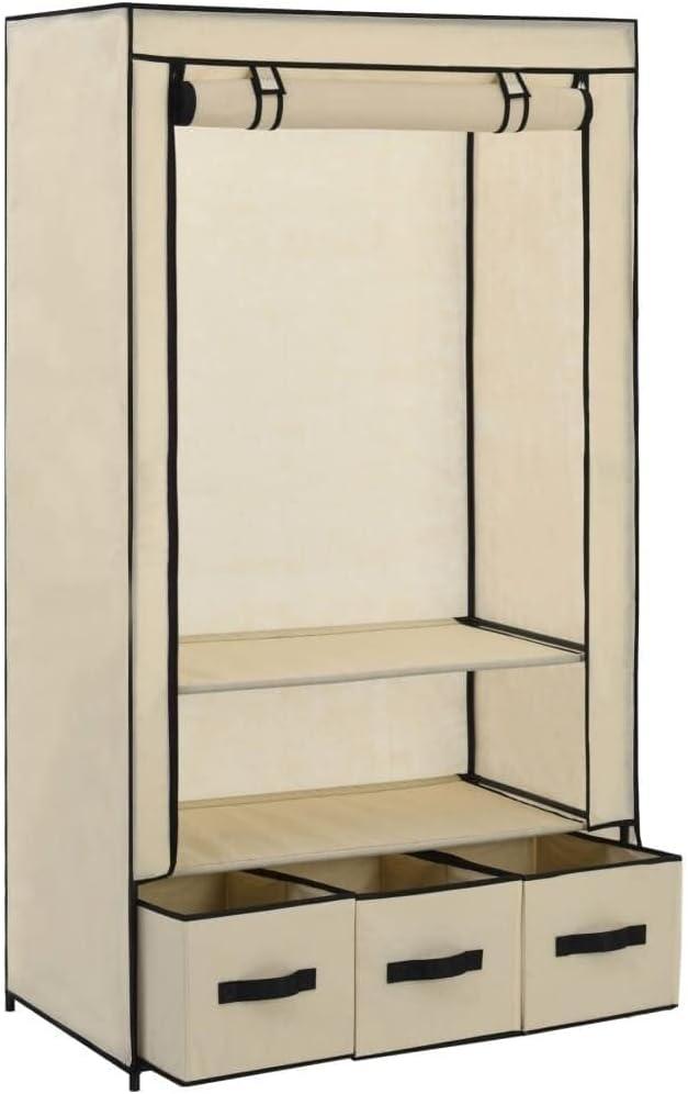Our Take on the Cream ⁤Portable⁢ Wardrobe: Space-Saving & Sturdy Storage