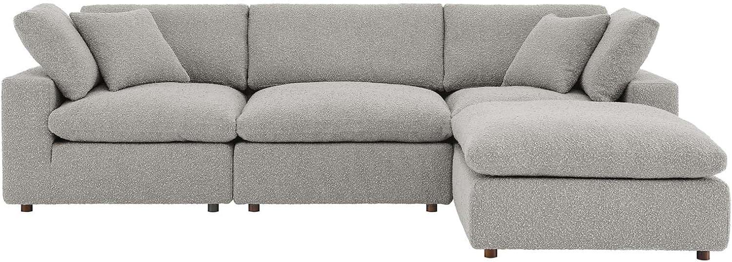 Our honest Take: Modway Commix Boucle sectional's plush Comfort