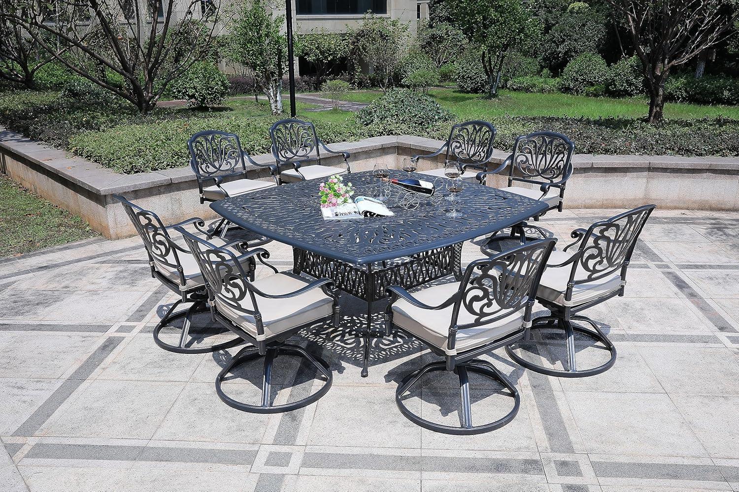 Gather 'Round Our Durable 8-Person Outdoor Dining Set Review