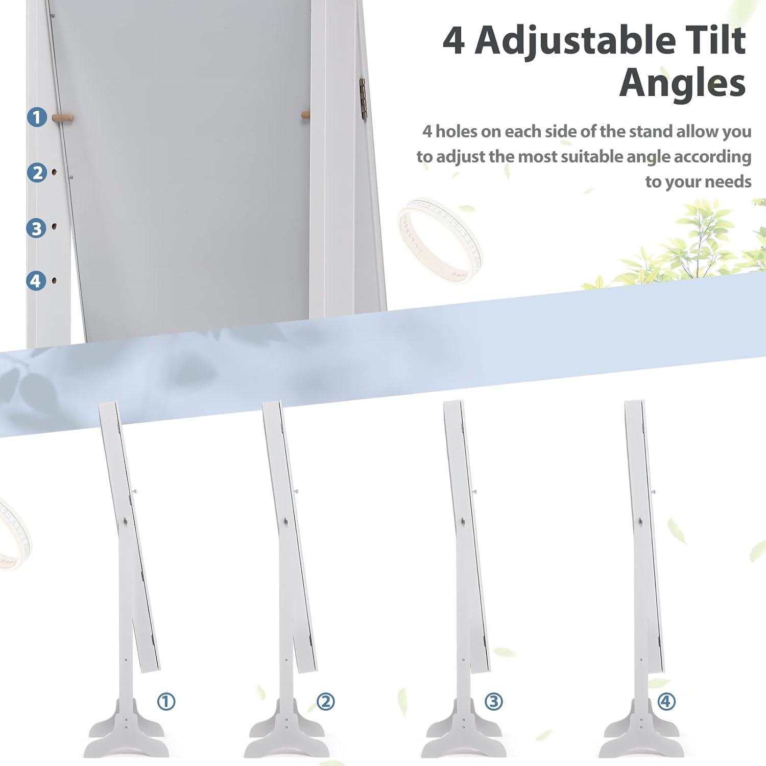 Our Honest Take on COSTWAY's Tilting Jewelry Armoire​ & Mirror