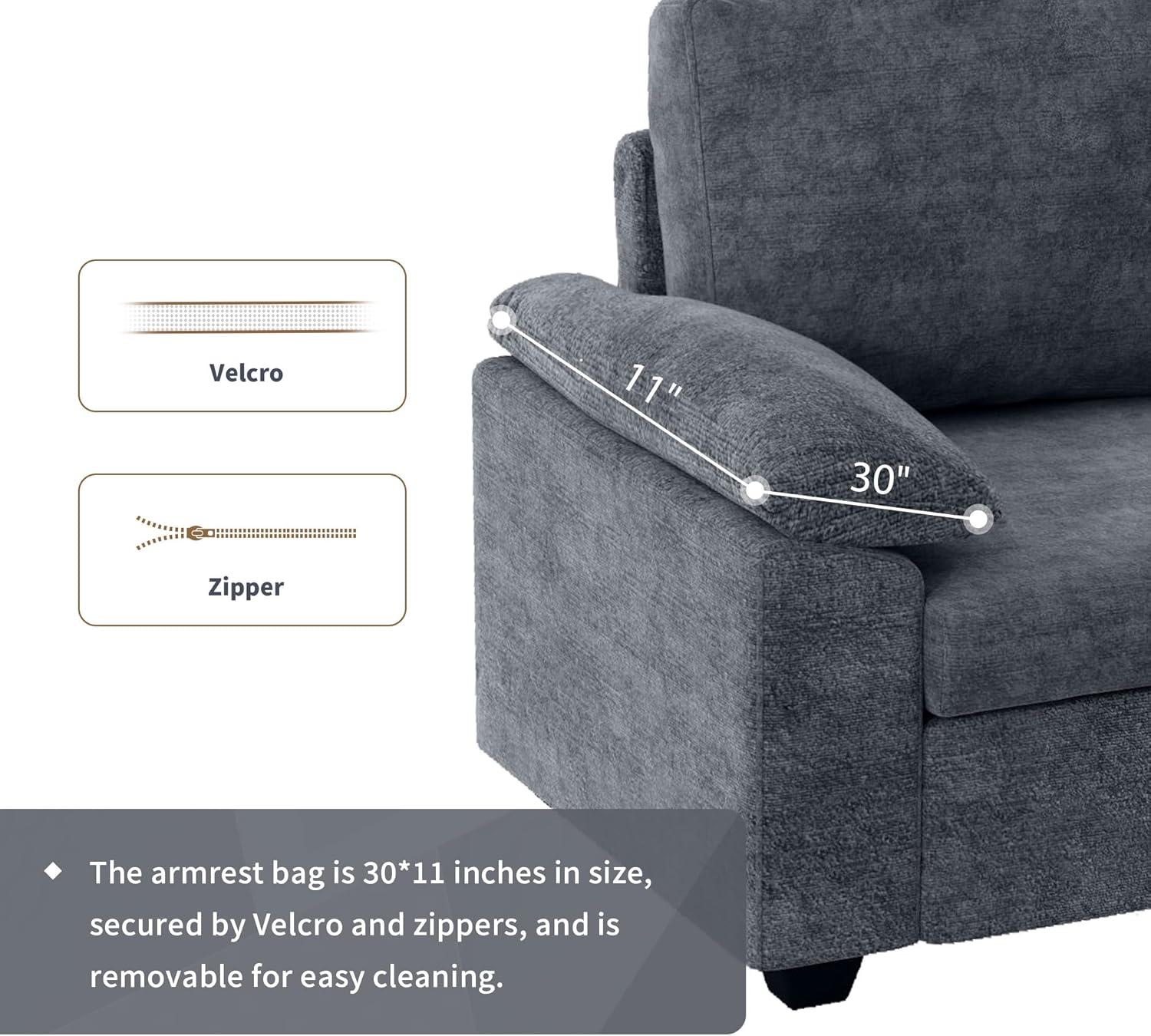 Our Honest take on the Harper & ⁤Bright Modern Velvet U-Shaped ⁢Sofa