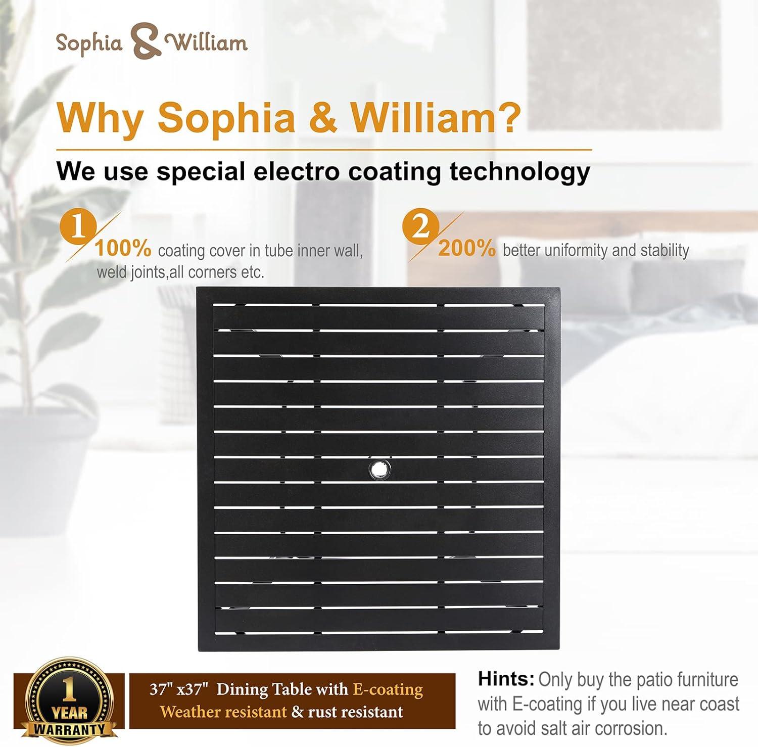 Our Take⁣ on the Sophia ‍& William 5-Piece Foldable Patio ‌Set