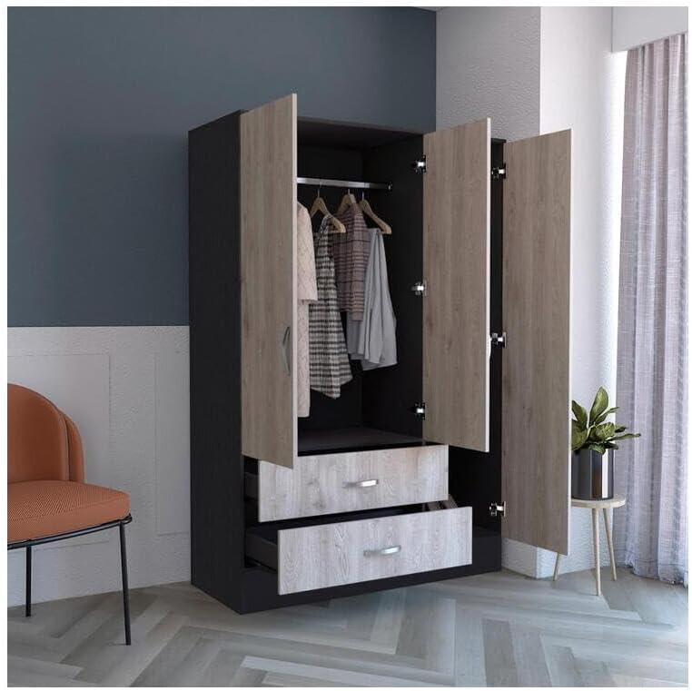 Why‌ We ⁣love the Bohemian Bliss 120 Mirrored Armoire's Storage & Style