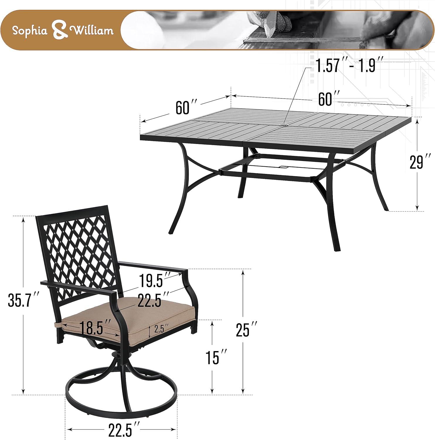 Gathering ⁣Comfort and Style: Our Review of Sophia & ⁢William Outdoor Set