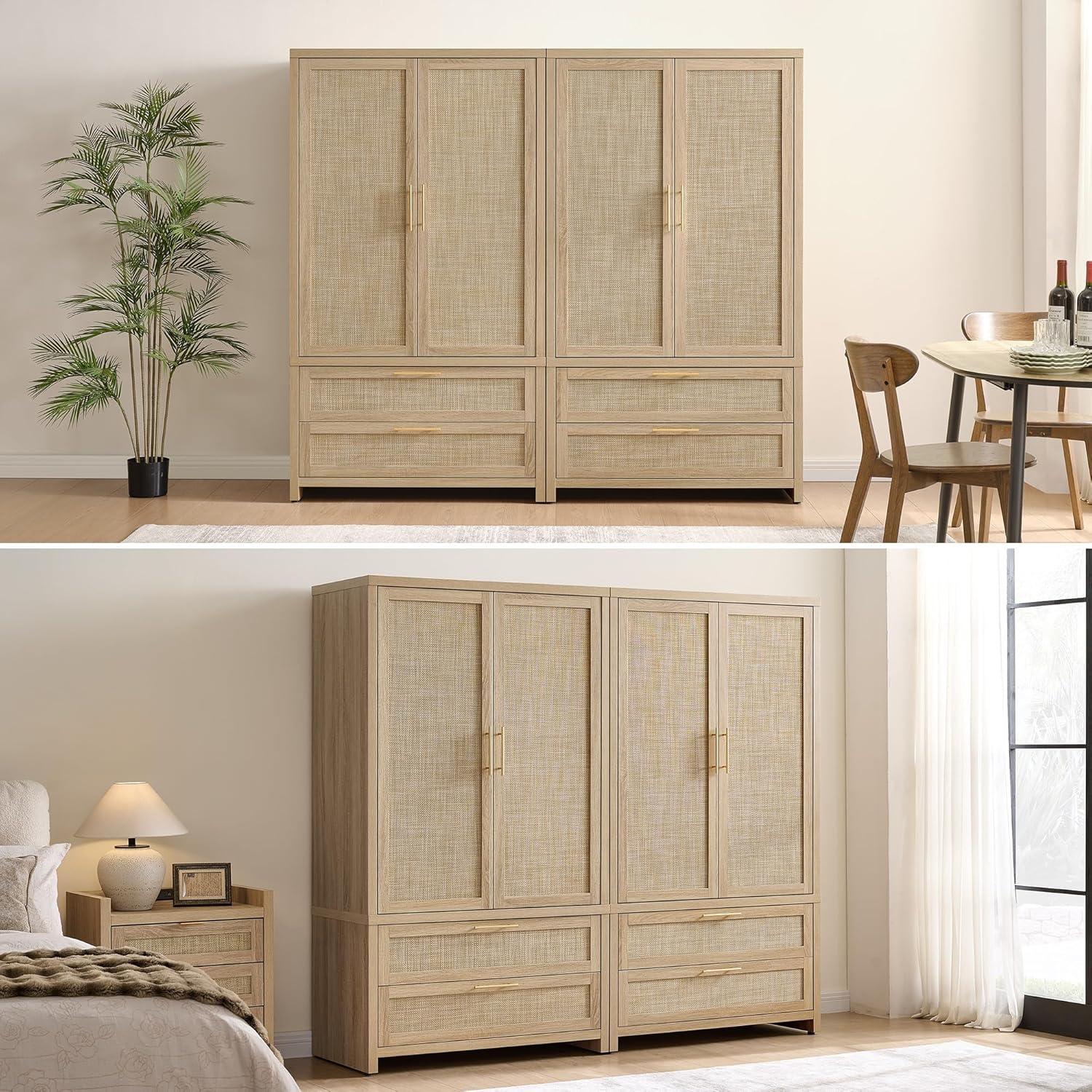 Our Take on the SICOTAS Armoire:⁣ Stylish, Sturdy & Spacious Storage