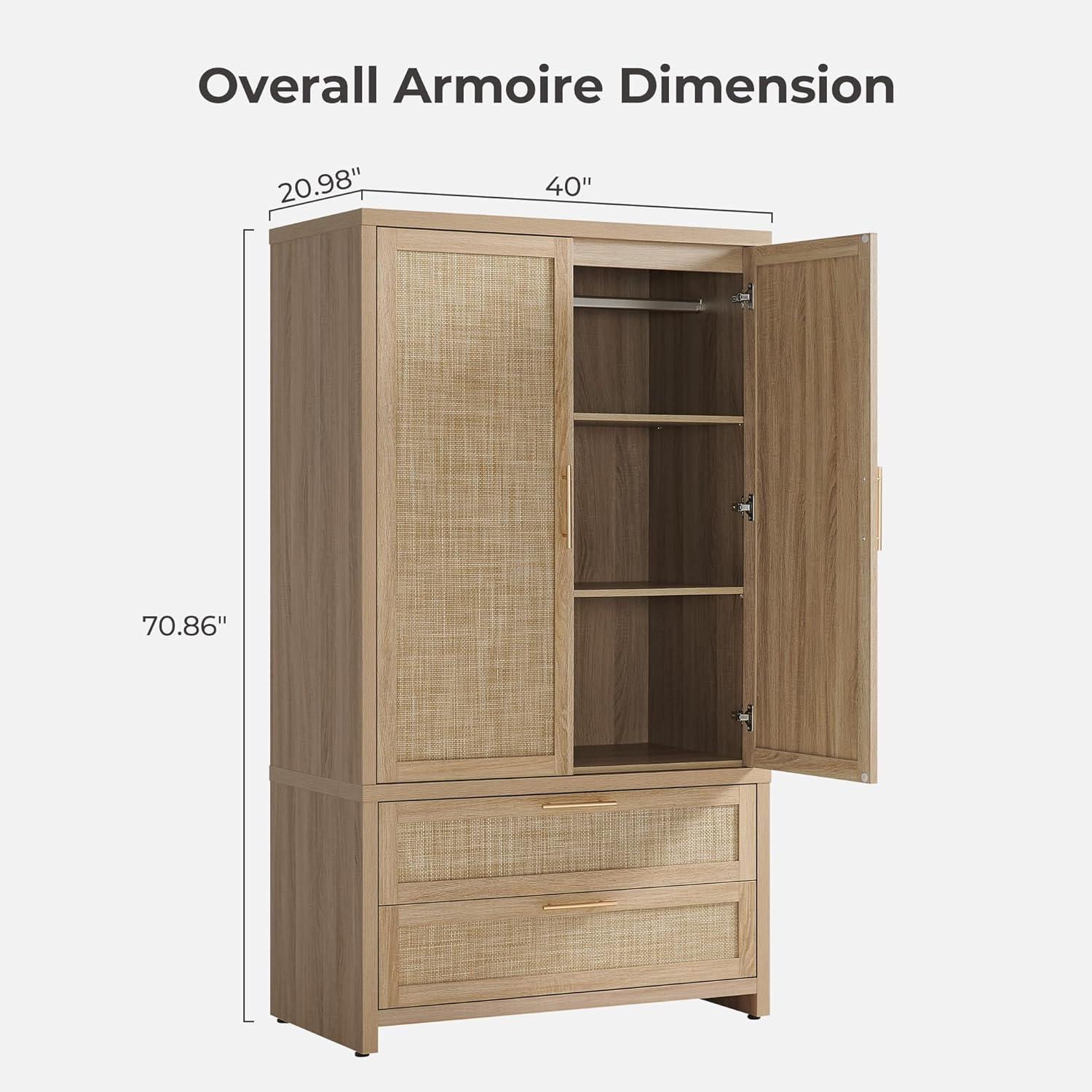Our Take on the SICOTAS Armoire: Stylish, Sturdy & Spacious‌ Storage