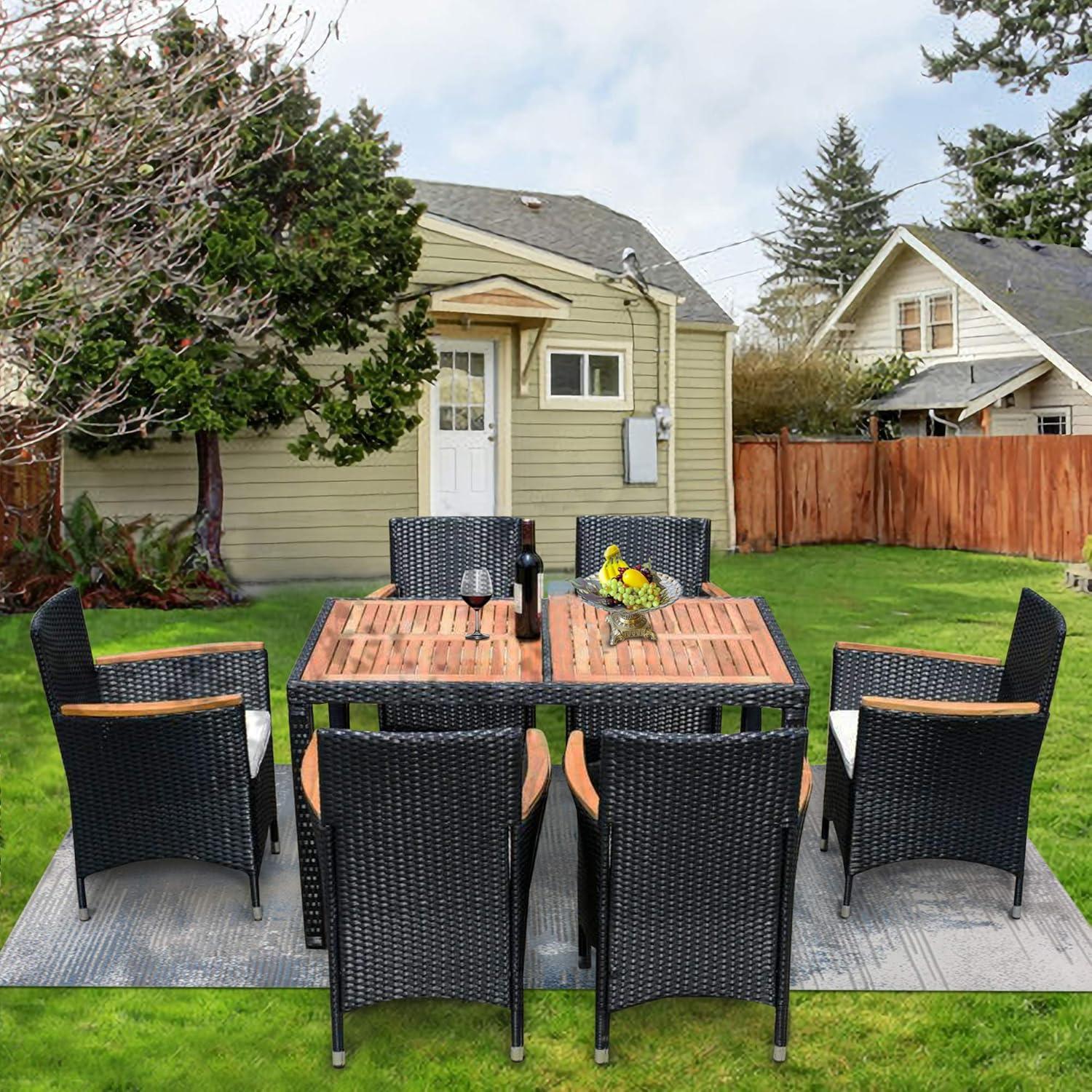 Our‍ Take on the Harper &‌ bright 7-Piece Patio Dining Set