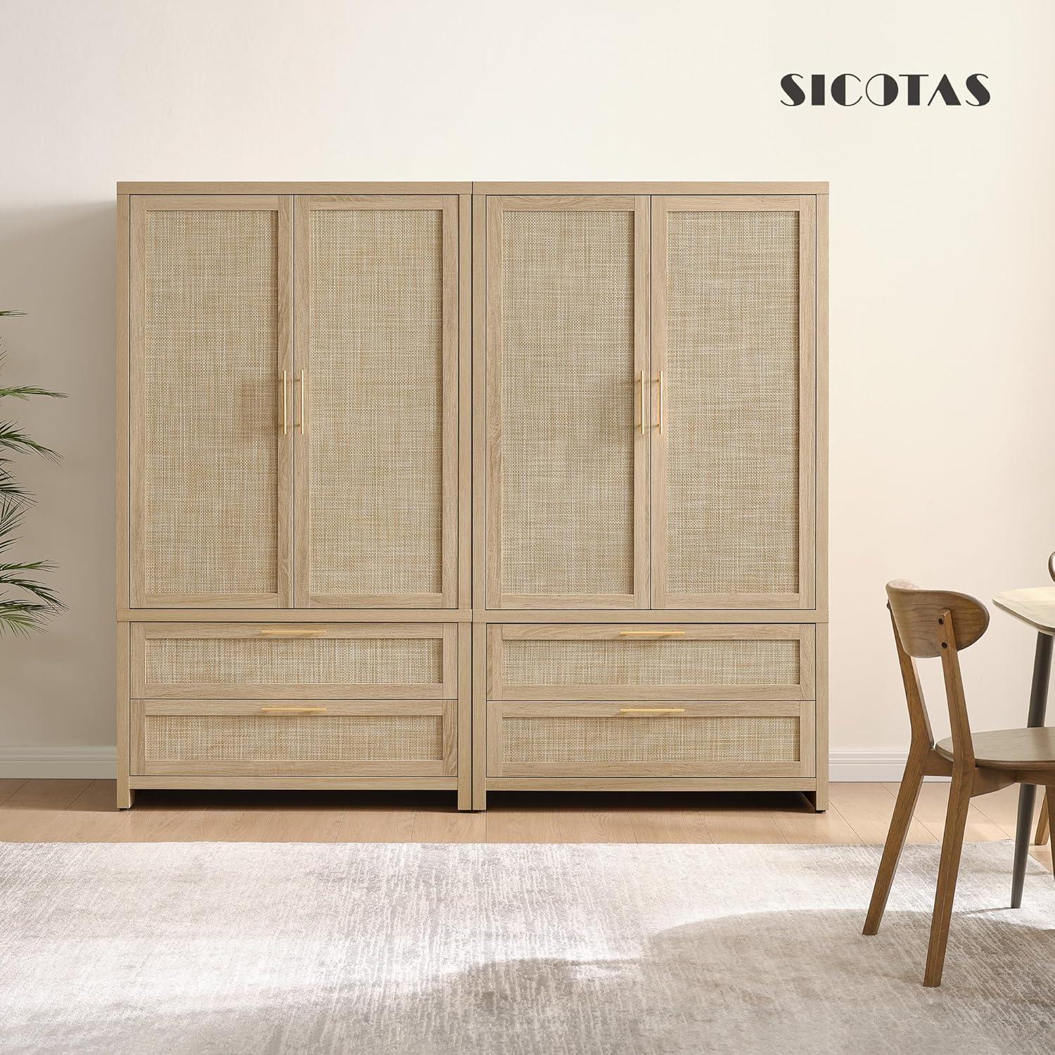 Our Take on the ⁤SICOTAS Armoire: Stylish, Sturdy & Spacious Storage