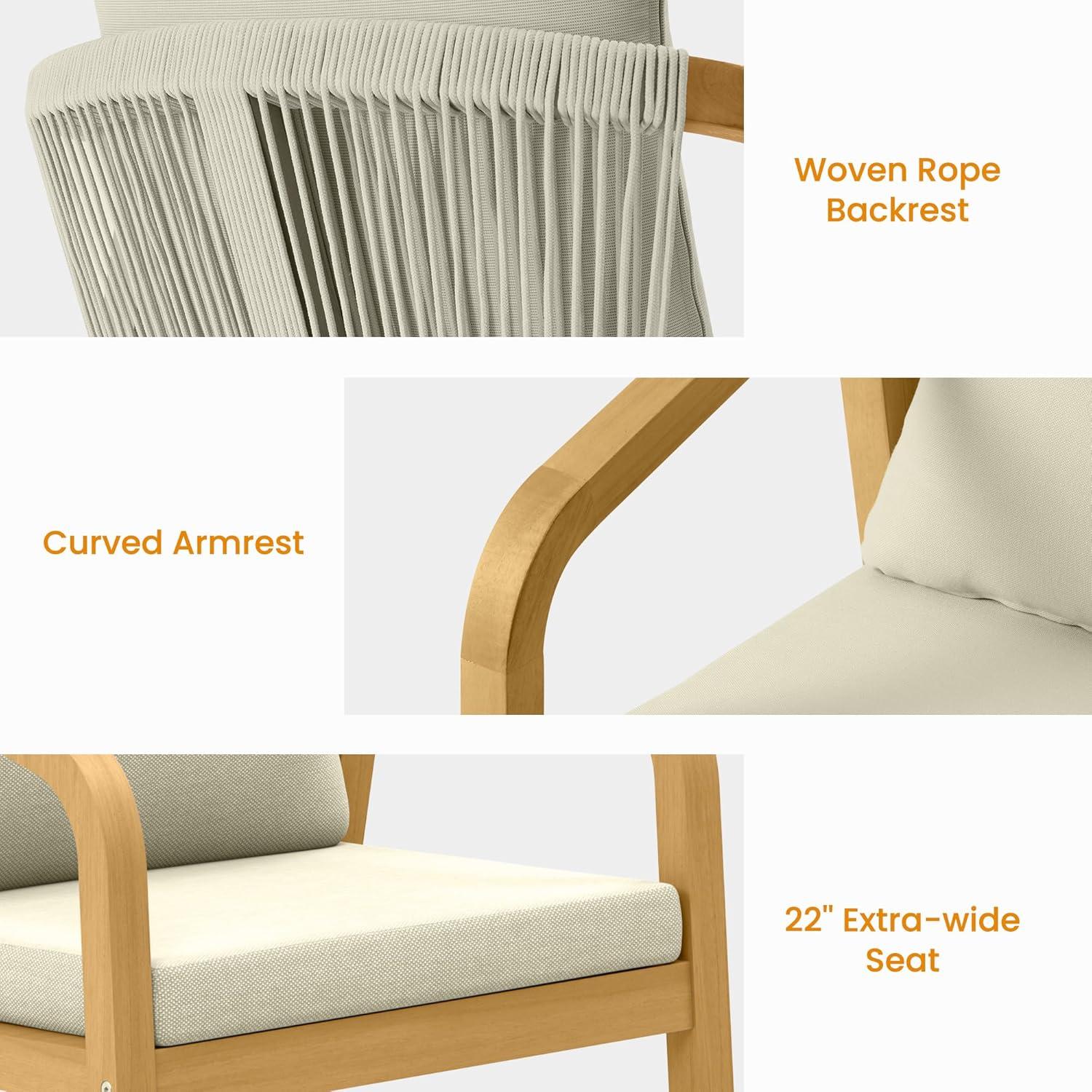 Our Take on the RoyalCraft Acacia Patio Set: Stylish & Spacious