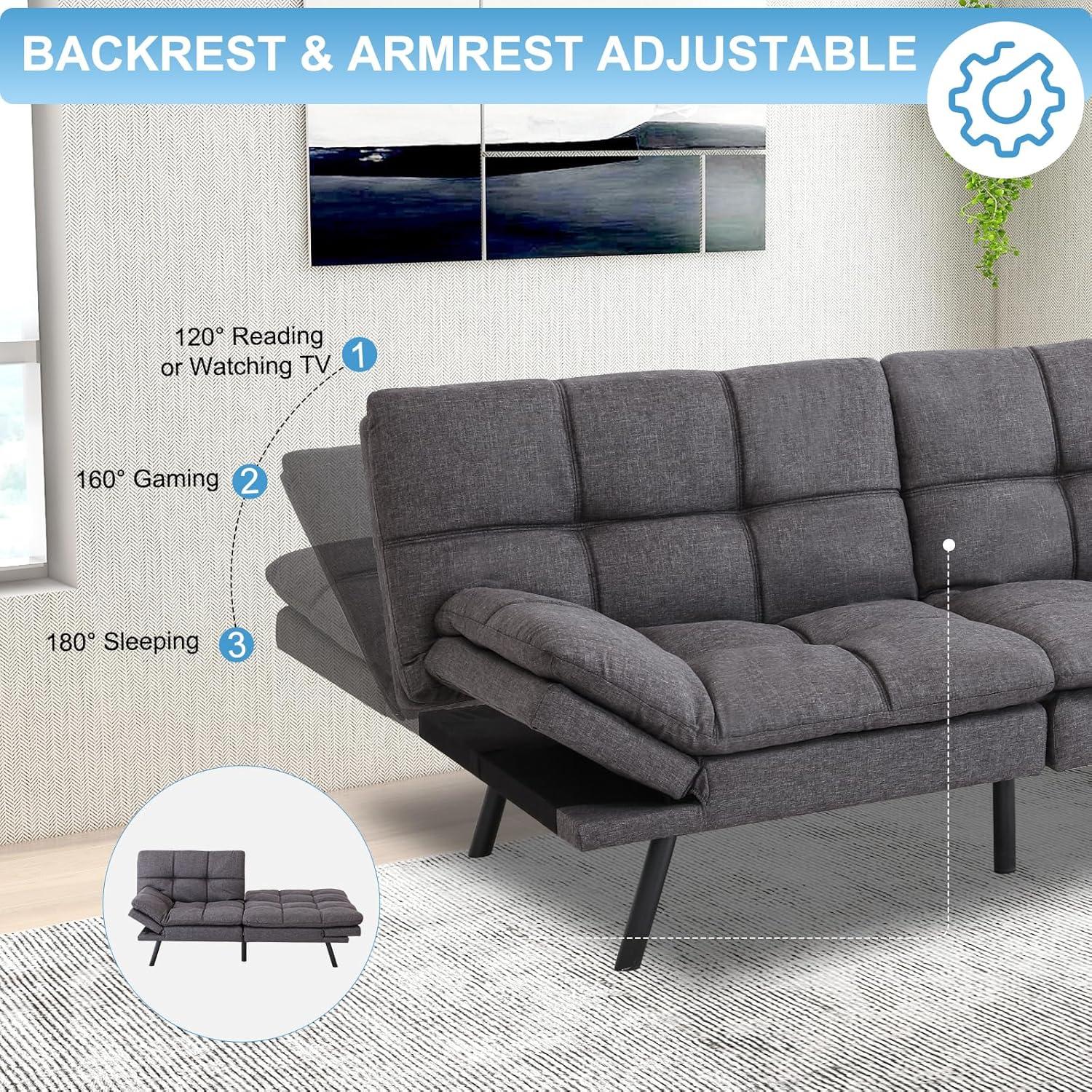 MUUEGM Futon Review: Our Take on Comfort & Compact Style