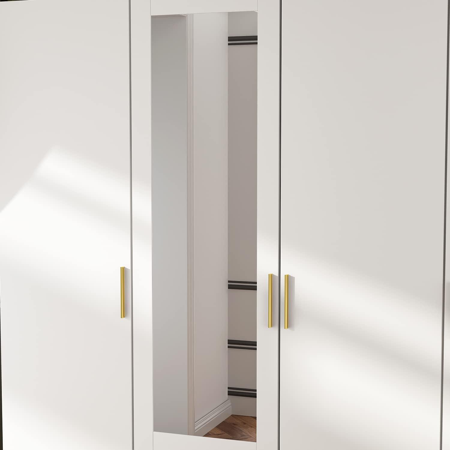 Our Honest Take on the Hitow 4-Door Wardrobe: stylish & Sturdy Storage