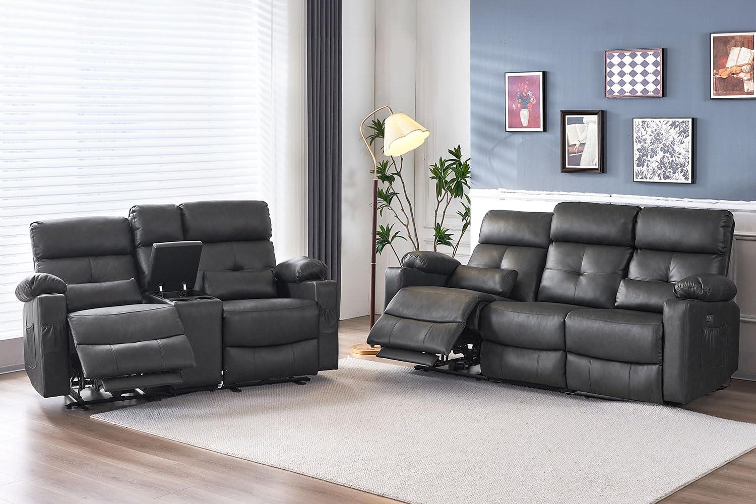 Our Honest Take on the Power Recliner sofa Set with Massage & Heat