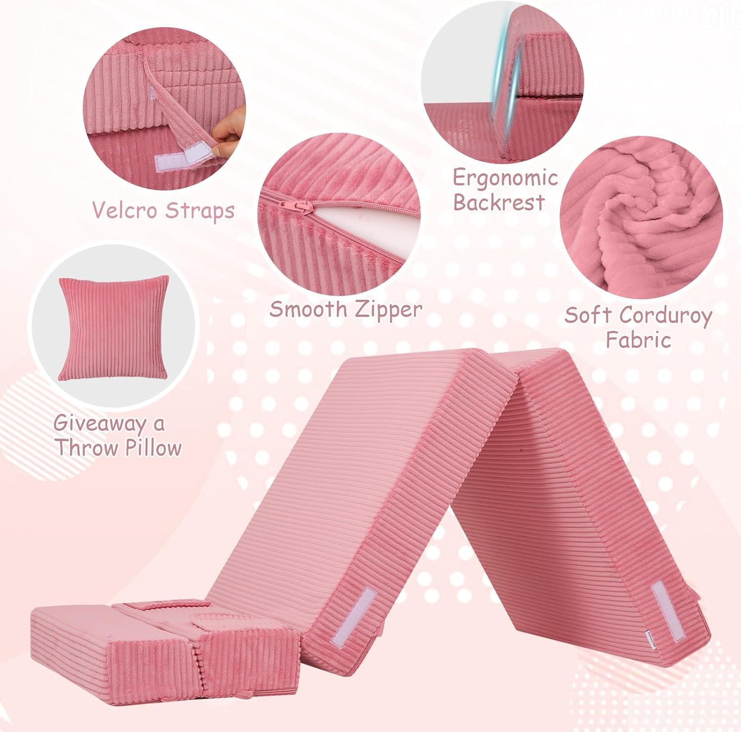 MeMoreCool Folding Sofa Bed Review: Cozy, Cute & Kid-Friendly Comfort