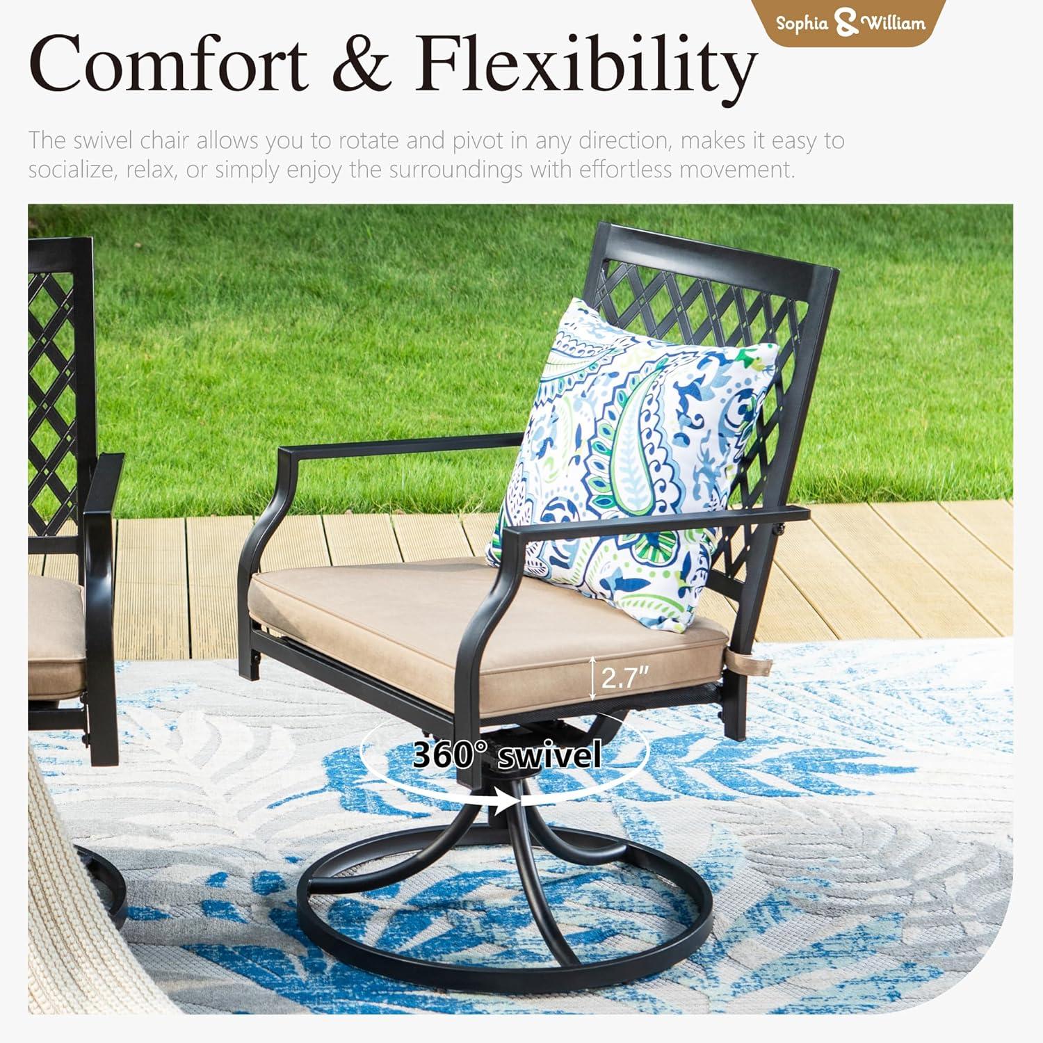 Gathering Comfort‍ and Style: our Review ⁣of​ Sophia & William Outdoor Set