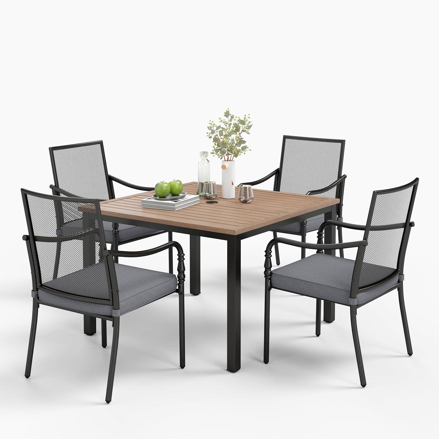 Our Honest Take:‌ Comfortable & Stylish 5-Piece Patio ​Dining set