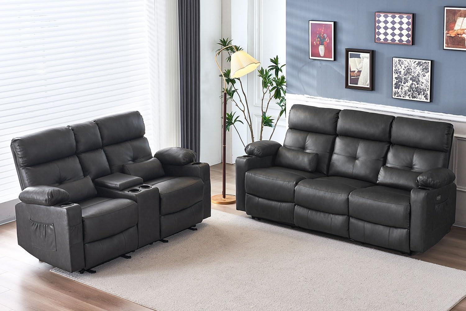 Our Honest Take on the Power Recliner Sofa Set with Massage & Heat