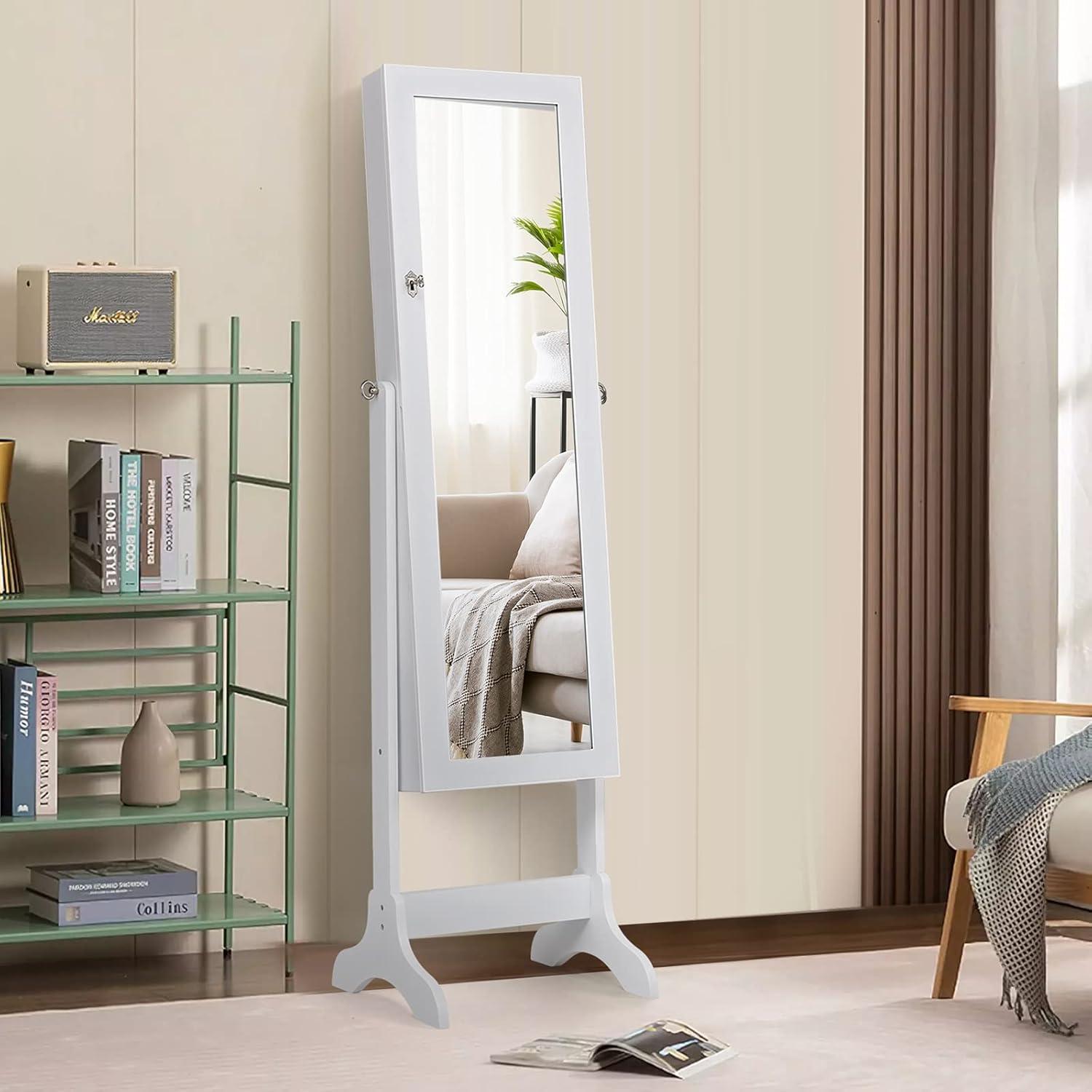 Our honest Take on COSTWAY's Tilting Jewelry armoire & Mirror