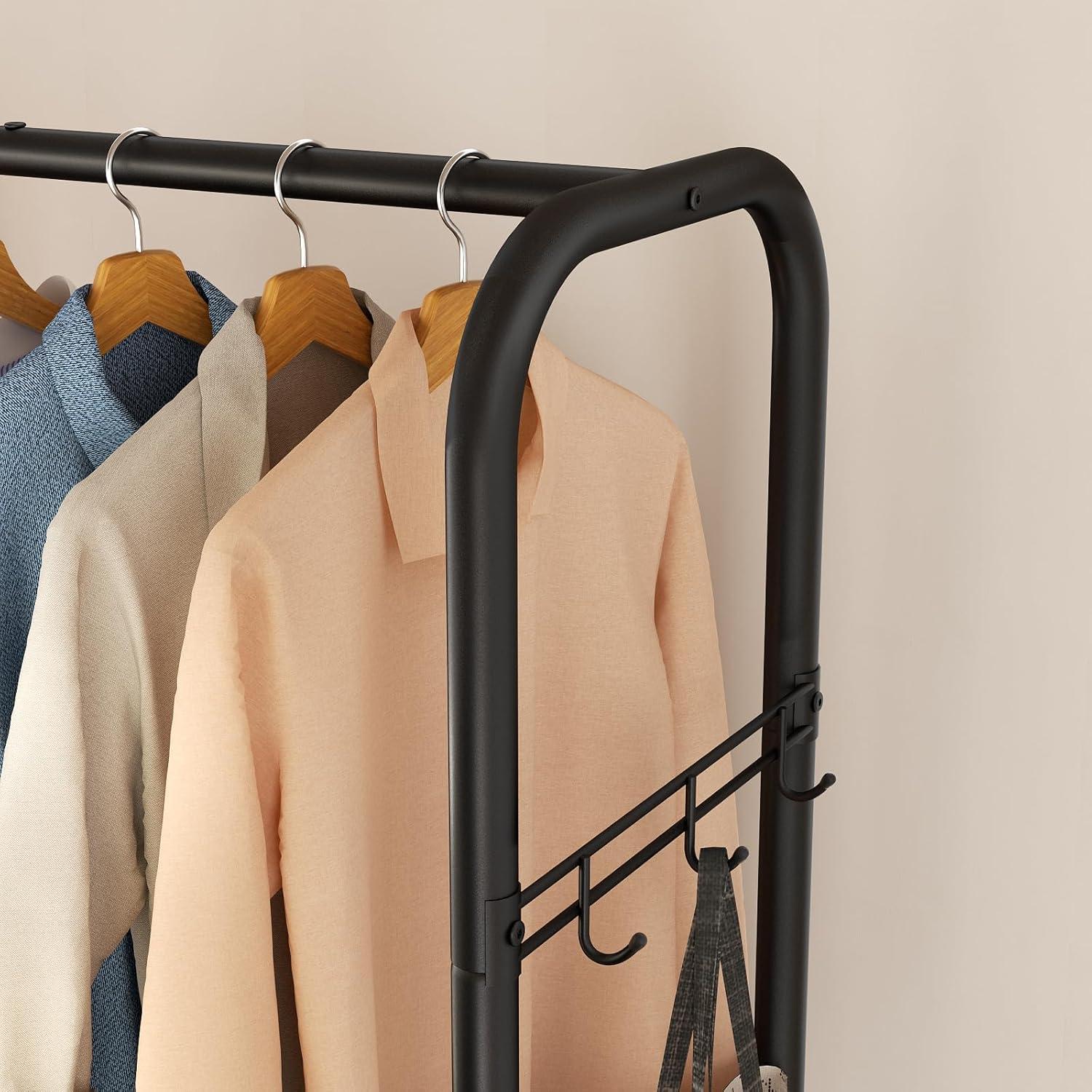 Our Take on the SINGAYE Portable Clothes Rack: Space & Value Combined
