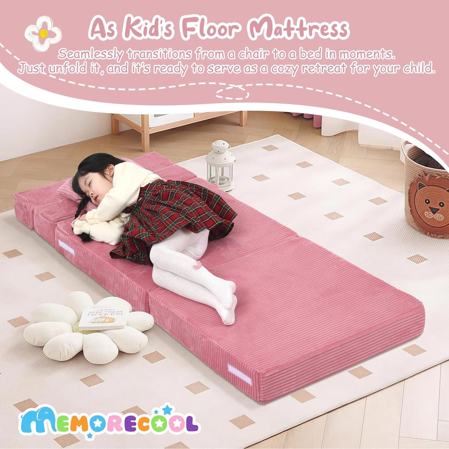 MeMoreCool Folding sofa Bed Review: Cozy, Cute & Kid-Friendly Comfort