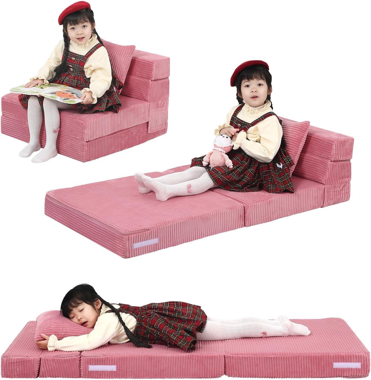 MeMoreCool Folding Sofa Bed Review: Cozy, Cute & Kid-Friendly Comfort