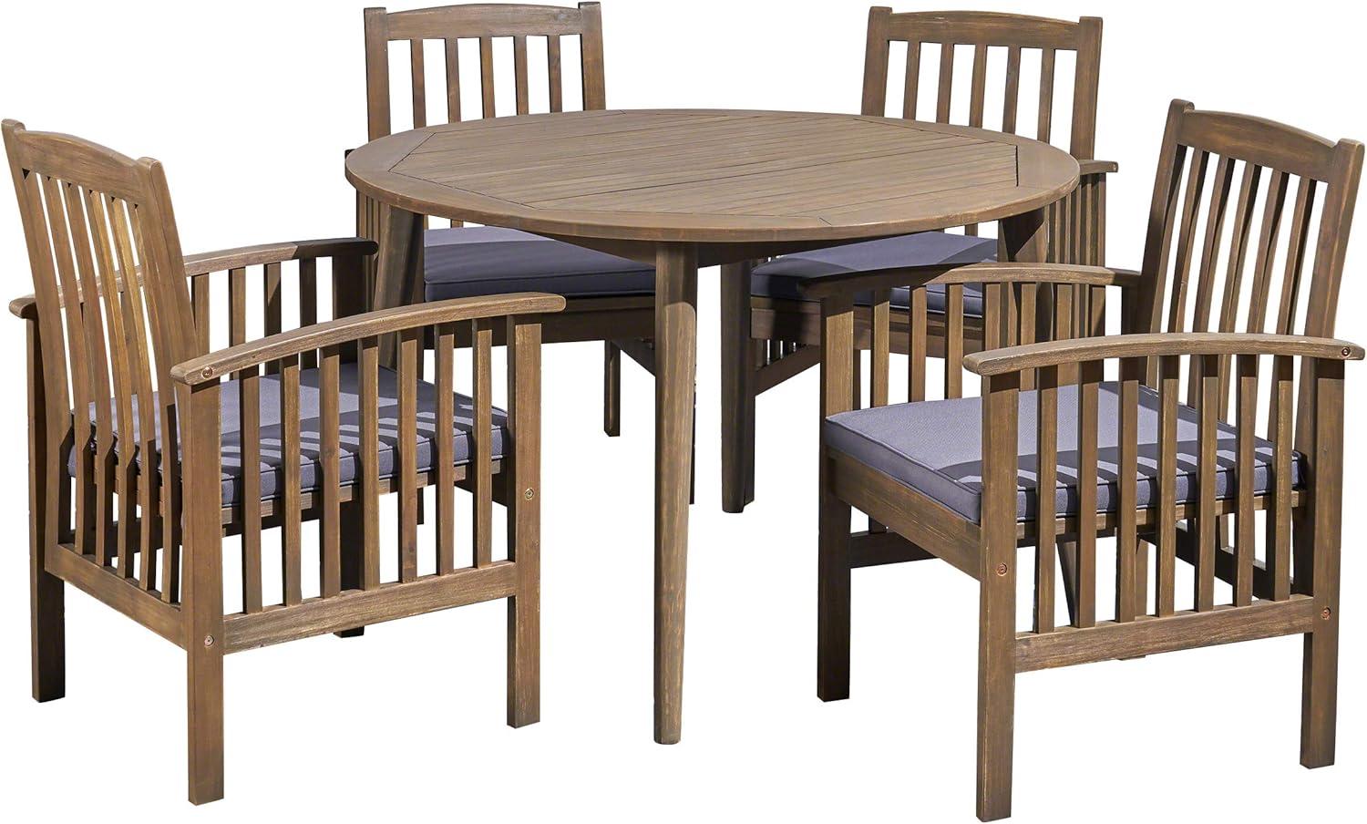 Our Take on the GDFStudio 4-Seater Patio Dining Set: Stylish & Sturdy
