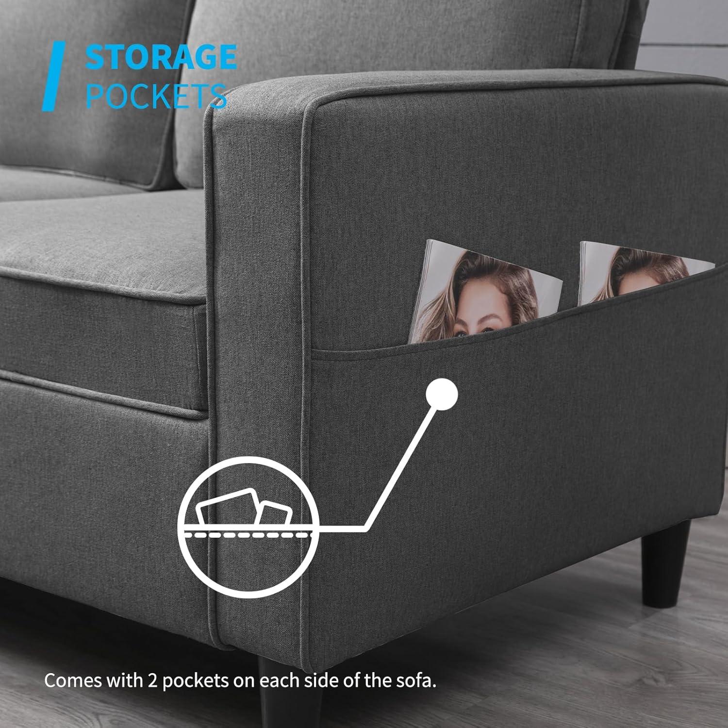 How We Made small Spaces Cozy with Mjkone's modular Sofa Set