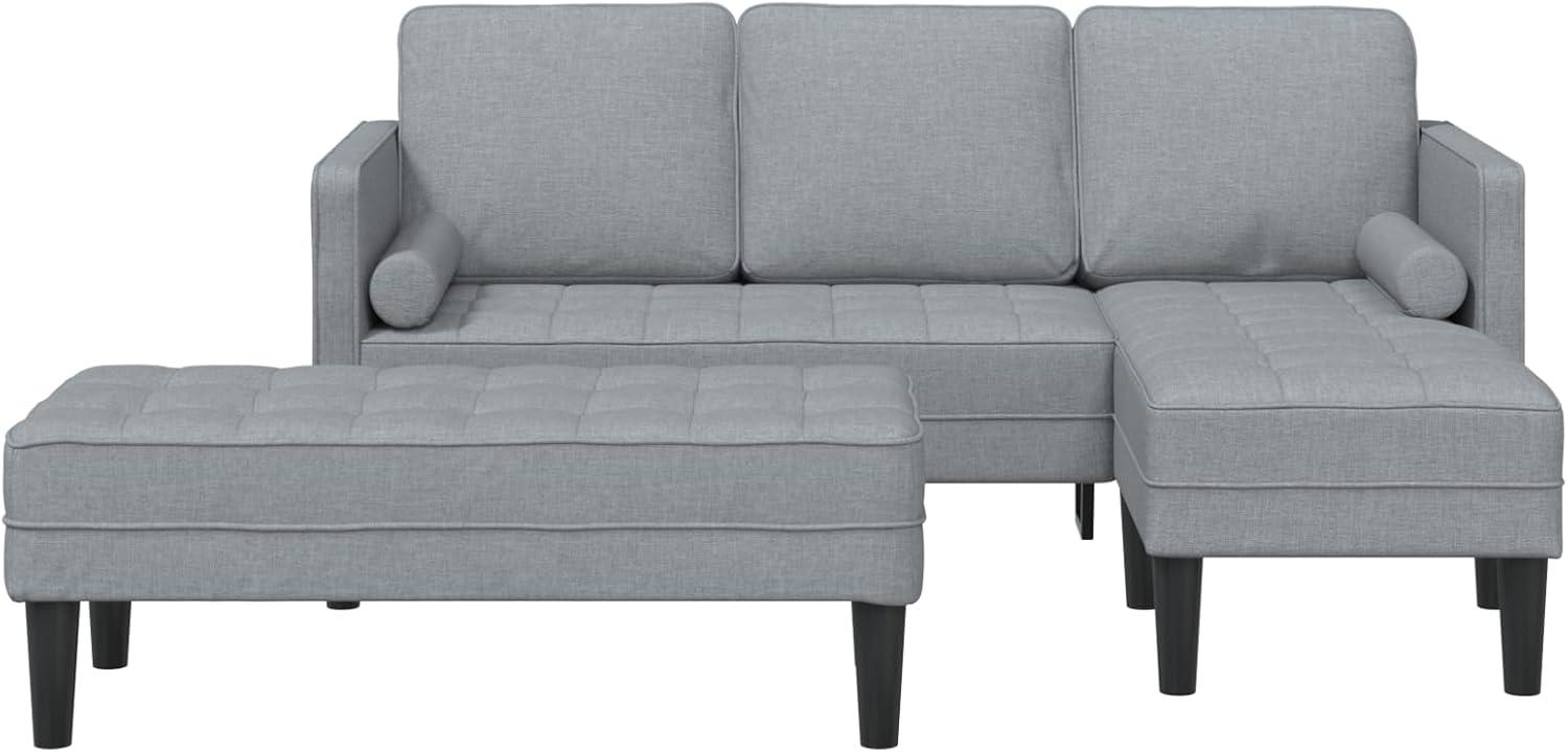 Our Take⁢ on the Modern ⁢light Grey ‍L-Shaped Sofa Set's Comfort and‍ Style