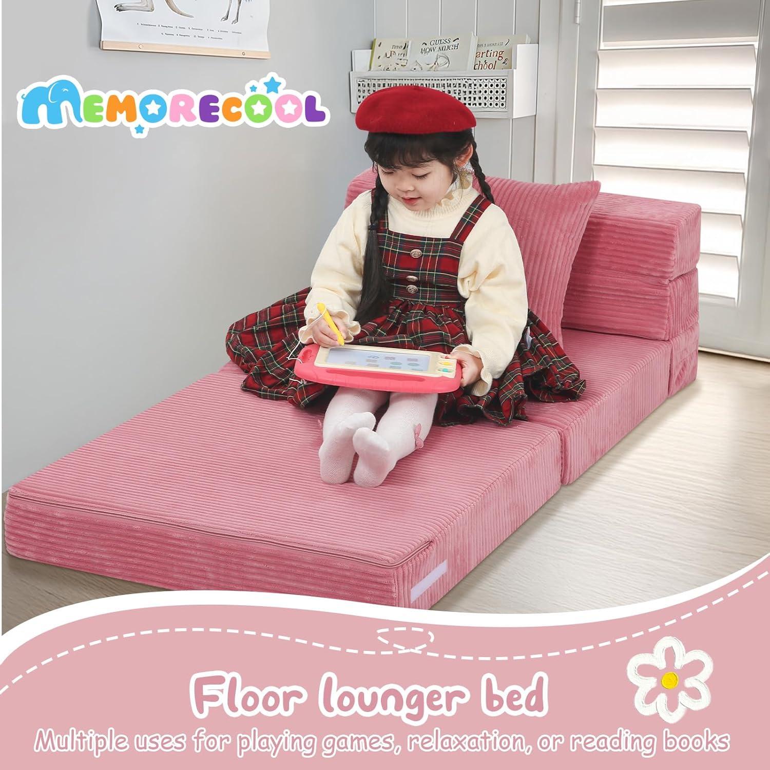 MeMoreCool Folding Sofa Bed Review: Cozy, Cute & Kid-Friendly Comfort