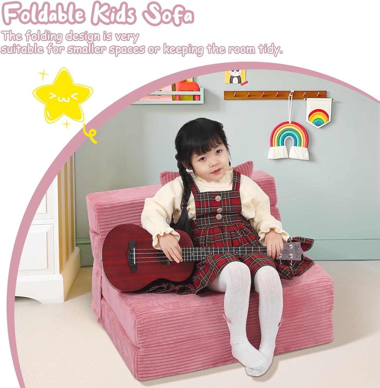 MeMoreCool Folding Sofa Bed Review: Cozy, Cute & Kid-Friendly Comfort